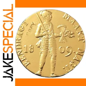 1809 Netherlands Louis Napoleon Gold Coin Replica