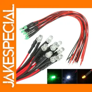 10pcs 3mm LED Lights for RC Crawler Trucks
