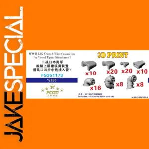 1/350 WWII IJN Vents & Wire Connectors Set