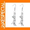 Trendy Cat Earrings with CZ for Women