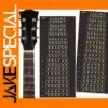 Guitar Fretboard Stickers for Chords and Notes