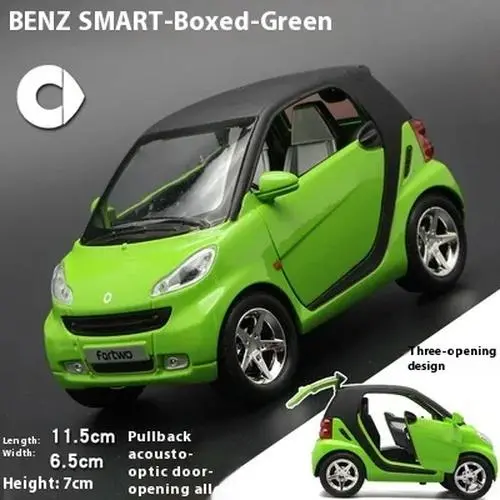 1:32 Mercedes Benz Smart Mini GT Diecast Car Model 12 1:32 Mercedes Benz Smart Mini GT Diecast Car Model - Image 12