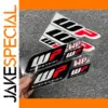 Motorcycle Laser Rainbow PVC Sticker Decal