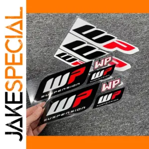 Motorcycle Laser Rainbow PVC Sticker Decal