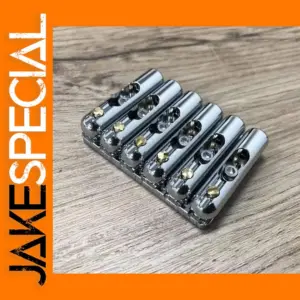 Brass Fixed Tailpiece Bridge for Electric Guitar