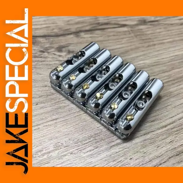 Brass Fixed Tailpiece Bridge for Electric Guitar
