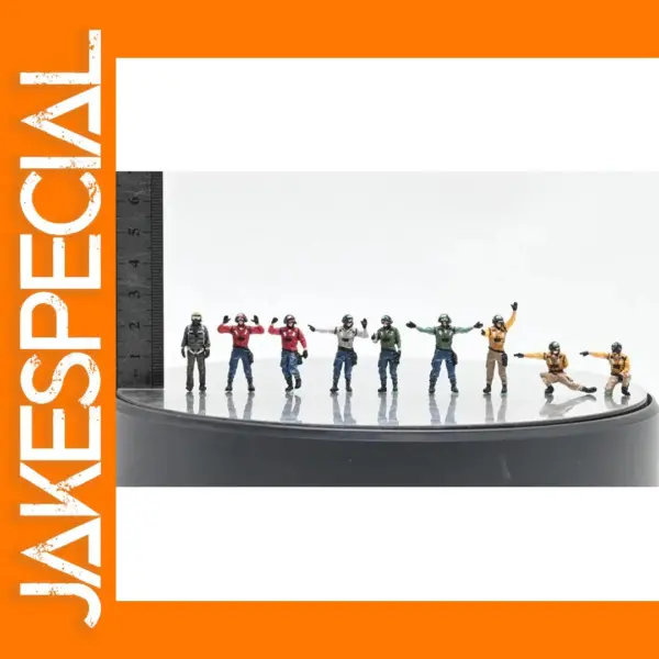1:72 Scale Aircraft Carrier Ground Crew Set