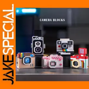 Mini Camera Building Blocks Toy Set