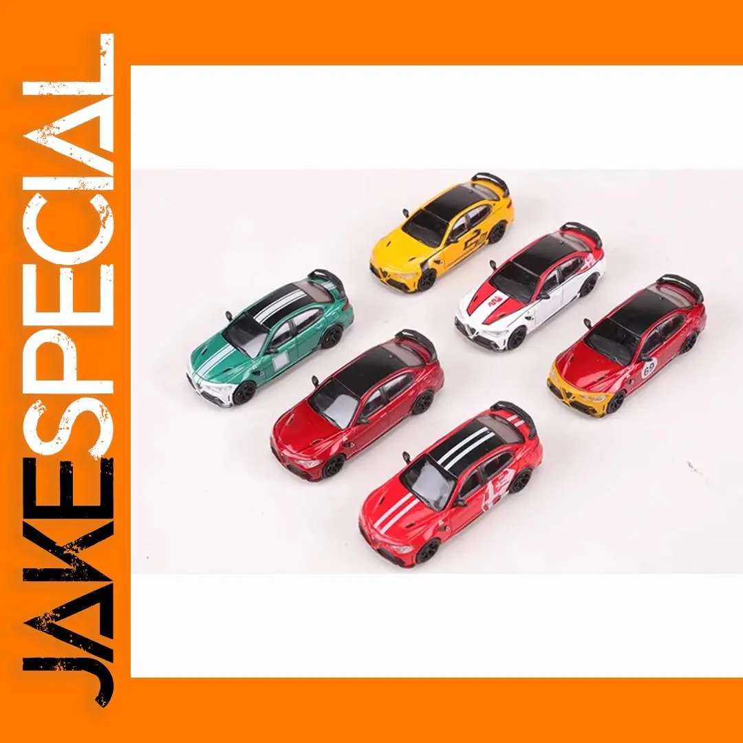 SHADOW 1:64 Romeo Giulia GTAm Metal Car Model 1 SHADOW 1:64 Romeo Giulia GTAm Metal Car Model