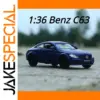 1:36 Diecast Mercedes-Benz C63 AMG Car Model