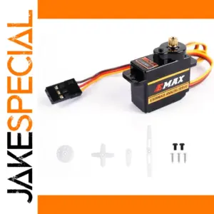 EMAX EMX-SV-0275 ES08MA II Metal Gear Servo for RC Vehicles