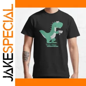 Funny Tea Rex Kawaii T-Rex Graphic T-Shirt