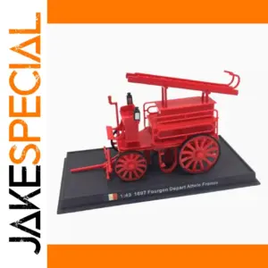 1:43 Depart Attele France 1897 Fire Engine Model Car