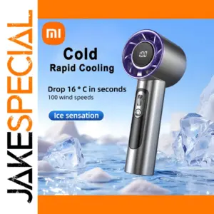 Xiaomi Mini Handheld Turbo Fan F08 with LED Display