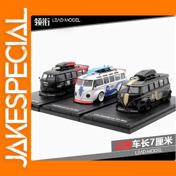 1/64 Scale VW T1 Kombi Diecast Model Car