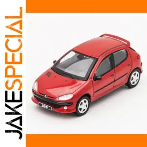 1:64 Scale Peugeot 206 Diecast Model Car