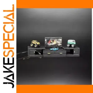 1:64 Scale TV Cabinet Car Model Scene Accessory