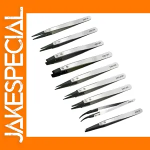 LEFAVOR Insulated Plastic Tweezers Set