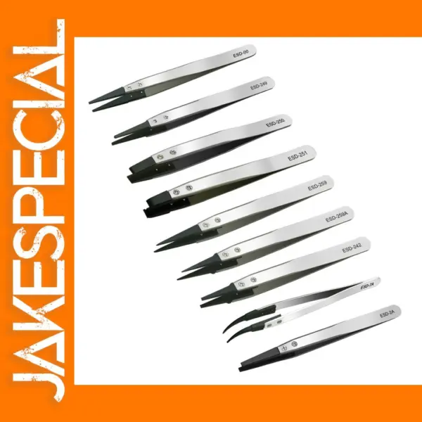 LEFAVOR Insulated Plastic Tweezers Set