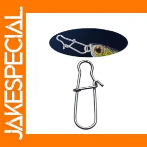 Stainless Steel Fishing Snaps 50pcs Variety
