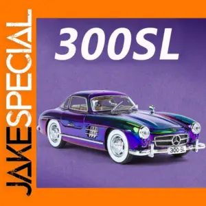 1:24 Electroplated Alloy 300SL Model Car