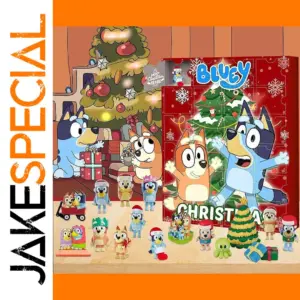 24pcs Bluey Dog Vinyl Dolls for Kids