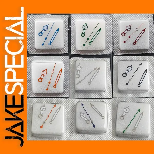 NH36 Watch Hands with Super Luminous Green Tips