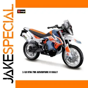 Bburago 1:18 KTM 790 Adventure R Rally Model