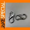 10 Pcs S Shaped Metal Carabiner Clips