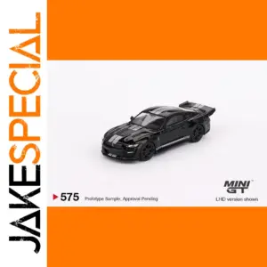MINI GT 1/64 Shelby GT500 Model Black Car