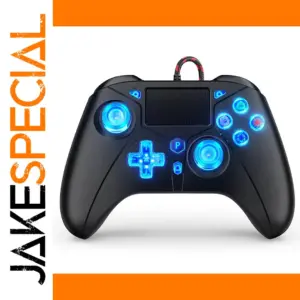 RGB Wired Gamepad for PS4/PS5/PC