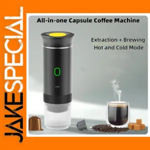 Portable 3-in-1 USB Espresso Maker