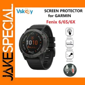 5PCS Tempered Glass Protectors for Garmin Fenix