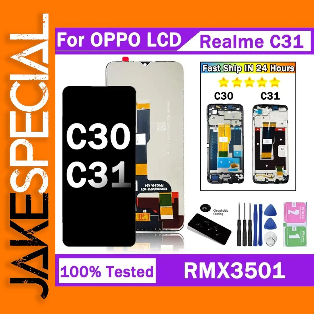 6.5-Inch LCD Replacement for Realme C30/C31 RMX3581 1 6.5-Inch LCD Replacement for Realme C30/C31 RMX3581