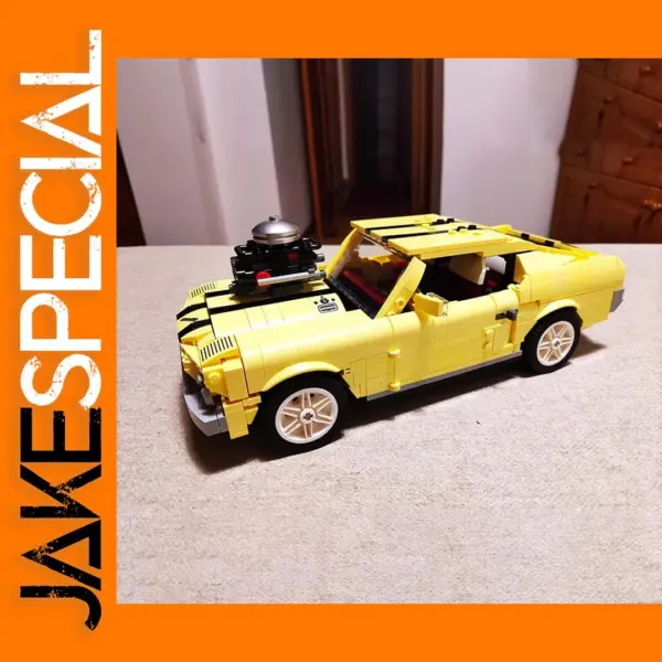 960Pcs MOC Ford Mustang Building Blocks Set