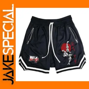 Hanma Baki Anime Quick Dry Mesh Shorts