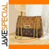Luxury Vintage Leather Shoulder Handbag