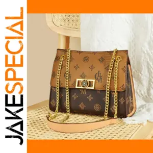 Luxury Vintage Leather Shoulder Handbag