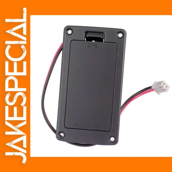 9V Battery Storage Case for Guitar Accessories