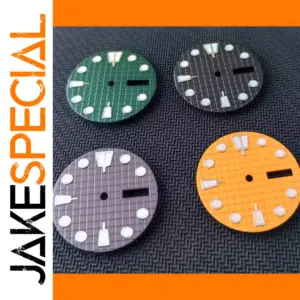 28.5MM Green Luminous Watch Dial for NH35/NH36