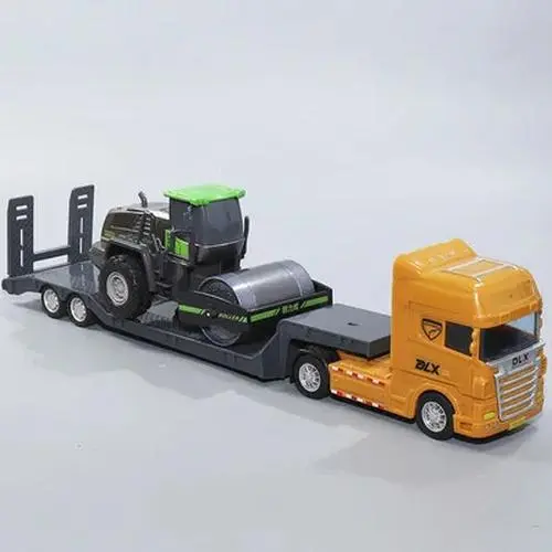 1:50 Diecast Plastic Flatbed Trailer Model 11 1:50 Diecast Plastic Flatbed Trailer Model - Image 11
