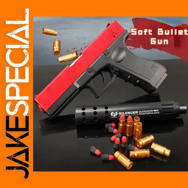 Foam Blaster Toy Gun with Shells and Bullets