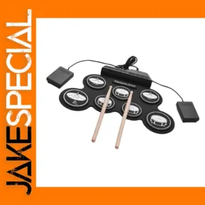 Portable Roll-Up Electronic Drum Set