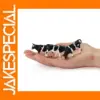 12pcs O Scale Painted PVC Cows for Diorama