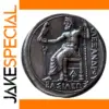 Ancient Greek Silver Plated Coin #83