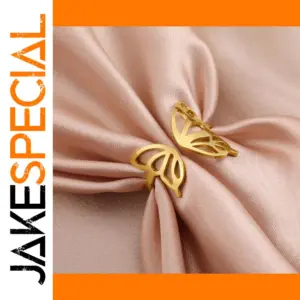 Butterfly Adjustable Ring for Women in Gold