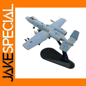 A-10 Warthog II Attack Plane Model 1:100 Scale