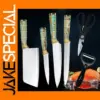Professional Chef's Multi Knife Set with Box