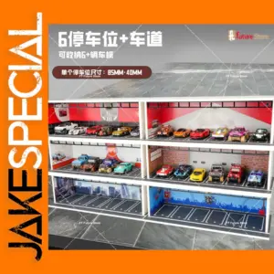 1/64 Garage Diorama with Lighting Scene