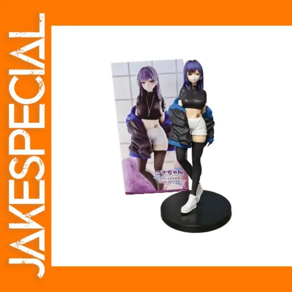 YUNA 24CM Anime Figure PVC Model Collectible